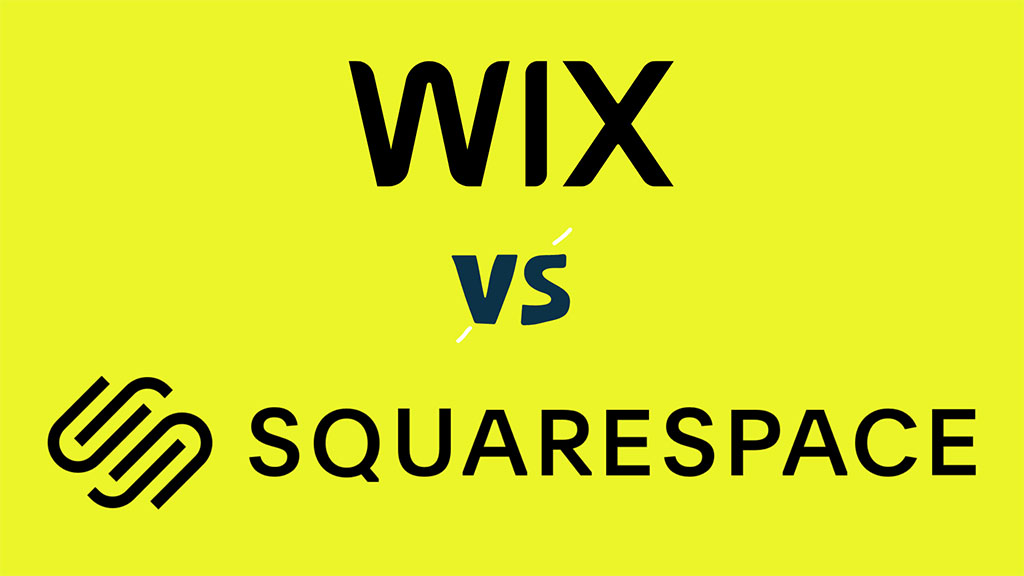 A video comparison between Wix and Squarespace