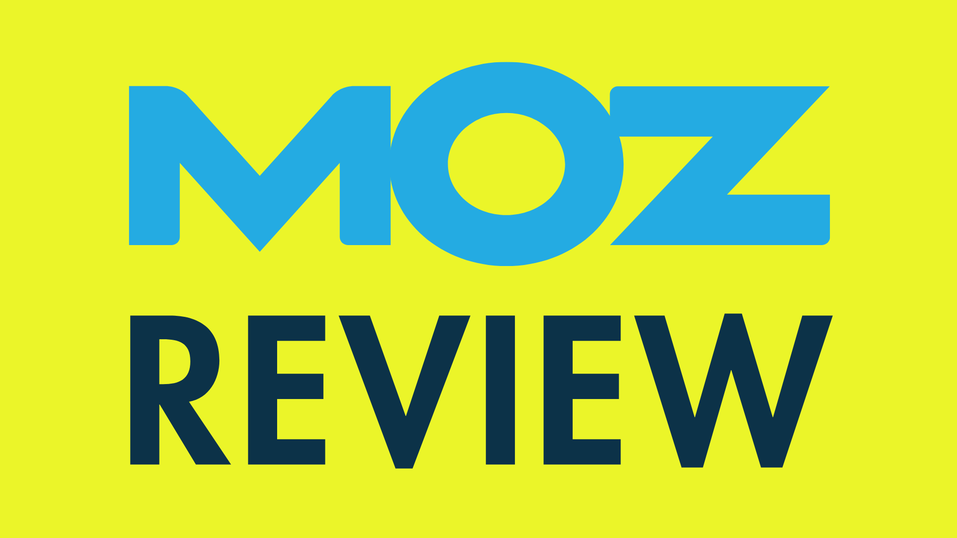 Moz Review video