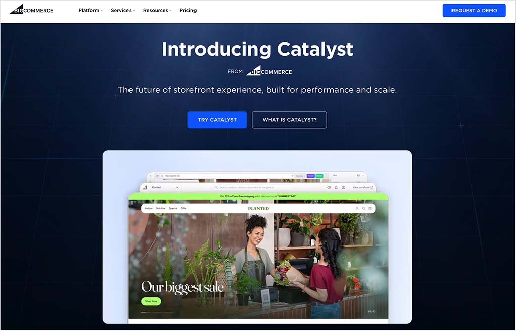 BigCommerce's 'Catalyst' headless commerce feature