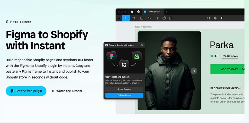The Figma to Shopify plugin