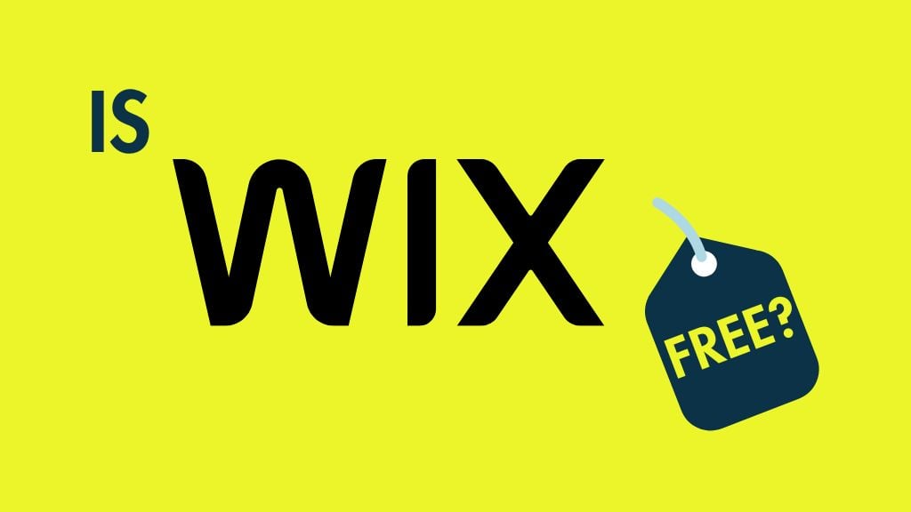 Is Wix free Yes But...