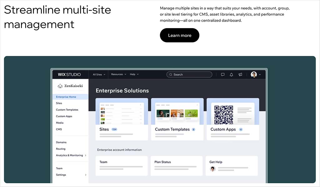 Wix Enterprise