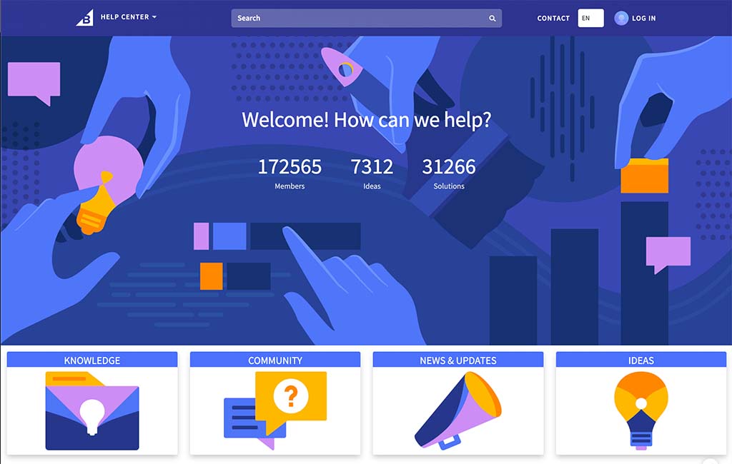 BigCommerce's help portal