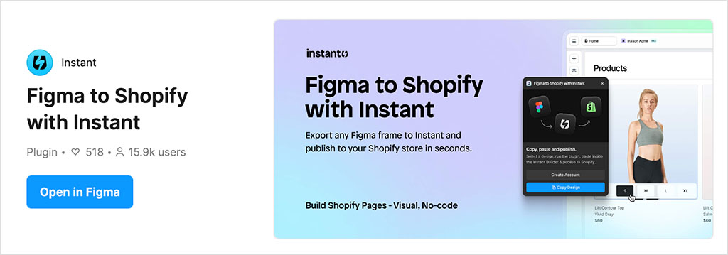 The Figma to Shopify plugin