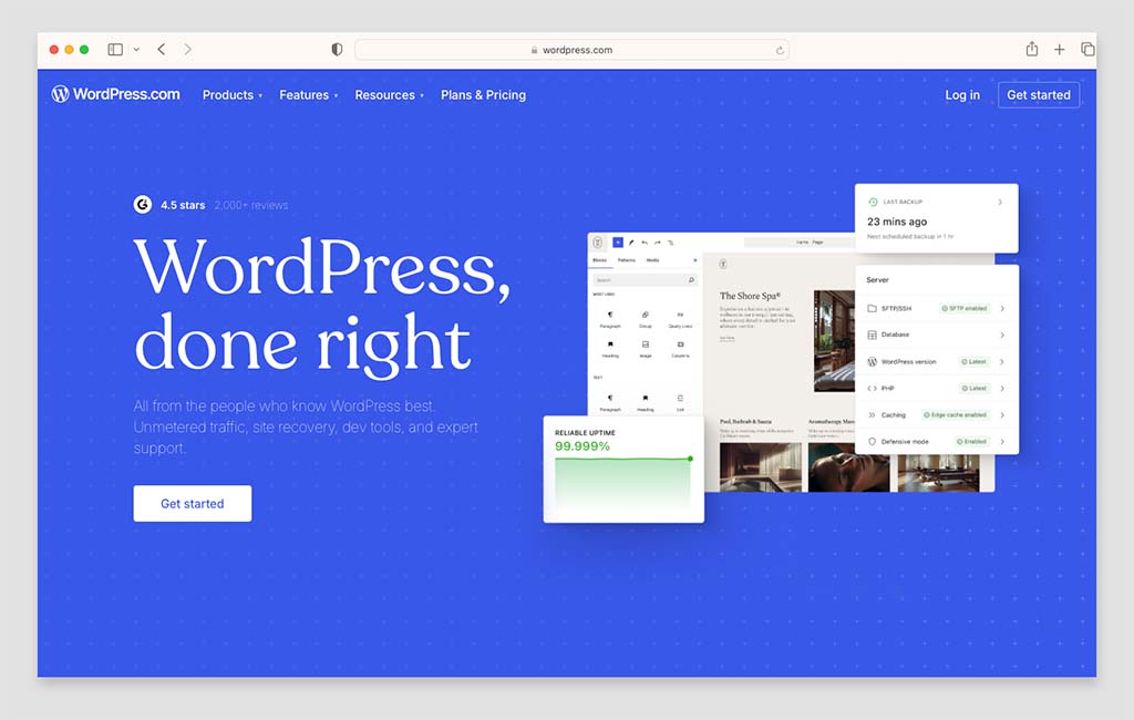 Hosted WordPress