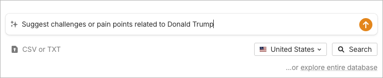 Using an AI preset feature to get seed keywords in Ahrefs