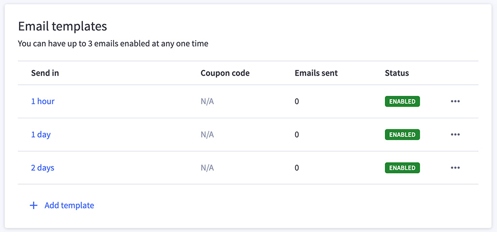 Scheduling abandoned cart reminder emails in BigCommerce