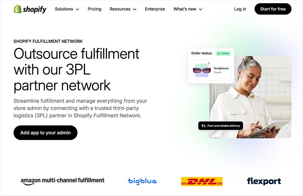 The Shopify Fulfillment Network