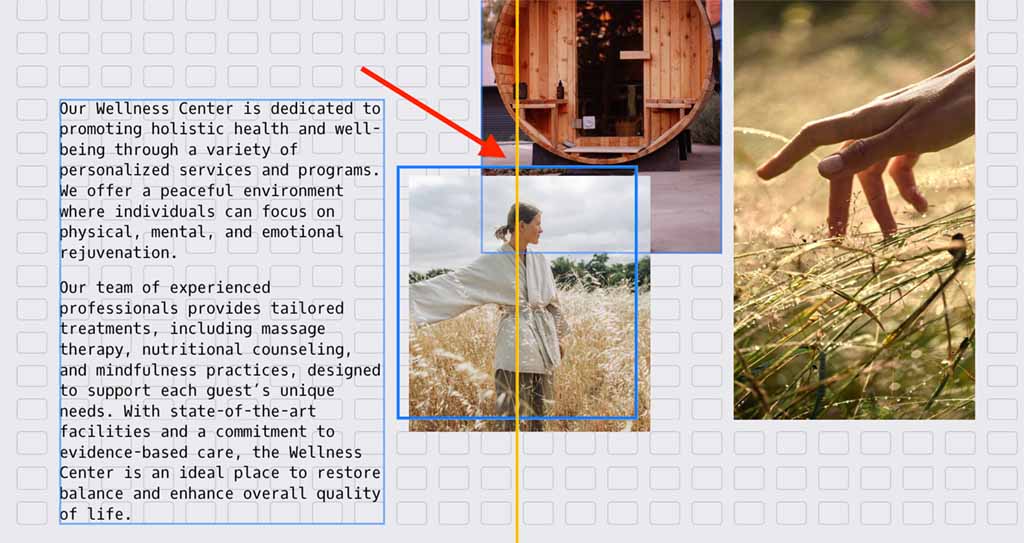 Using 'Smart Guides' in Squarespace