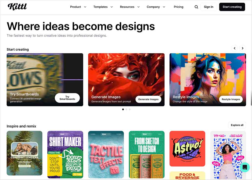 Kittl home page