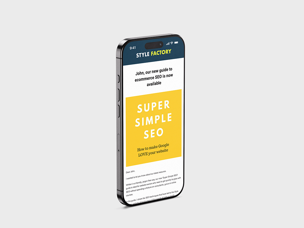 E-newsletters sent when you subscribe to the Starter Kit