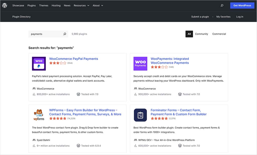 Some of the WooCommerce payment gateways you can use