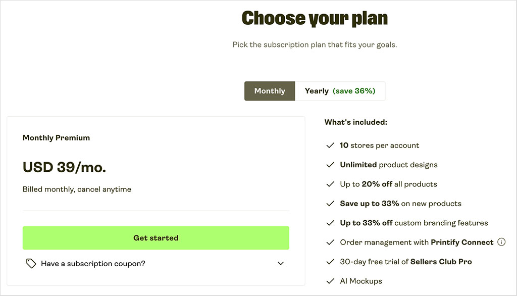 Printify Premium