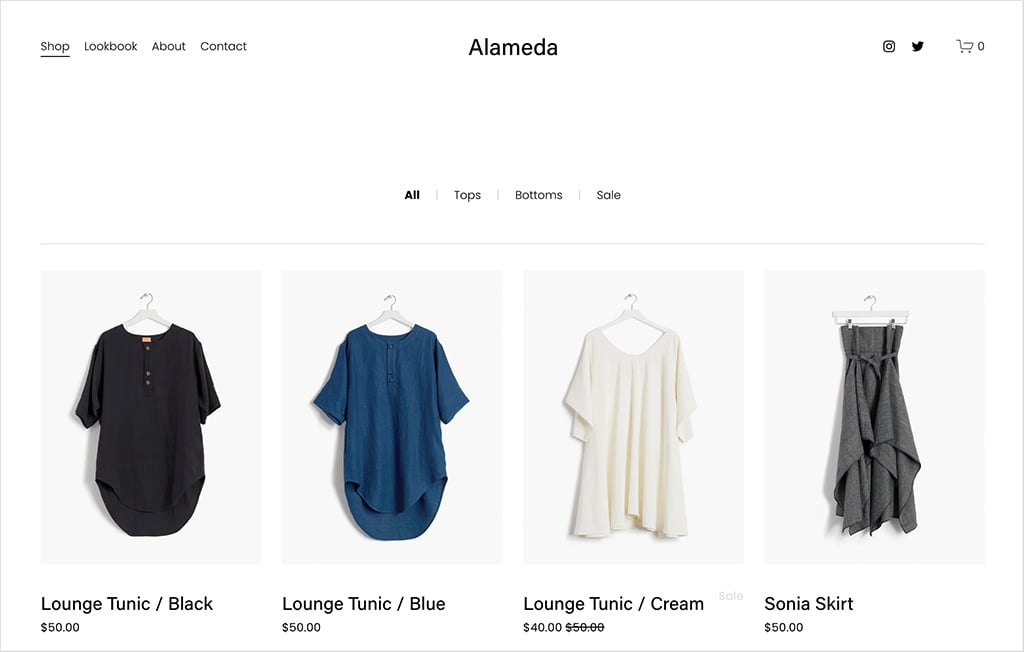 'Alameda' template