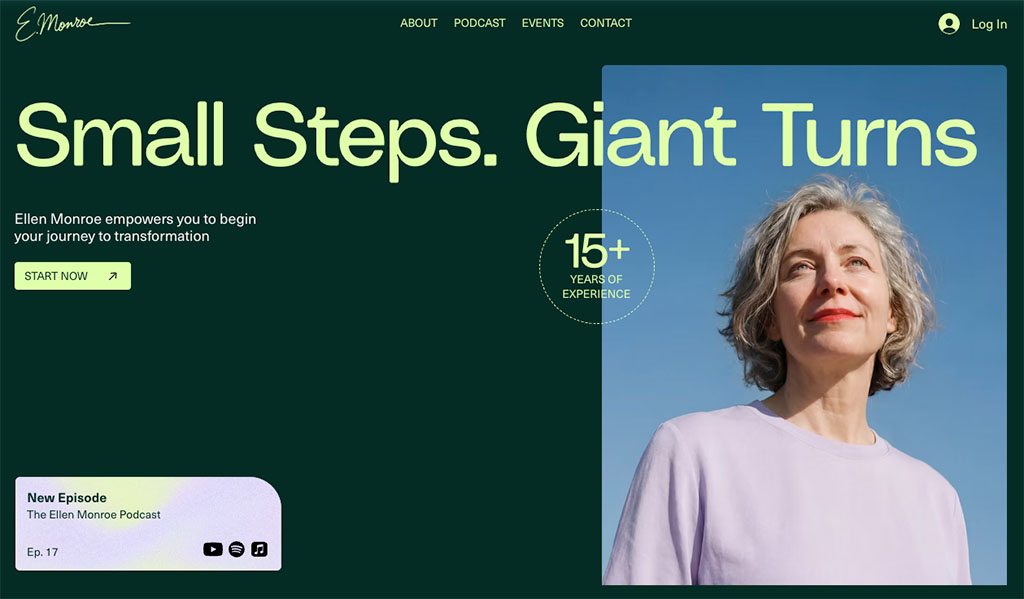 Example of a Wix template