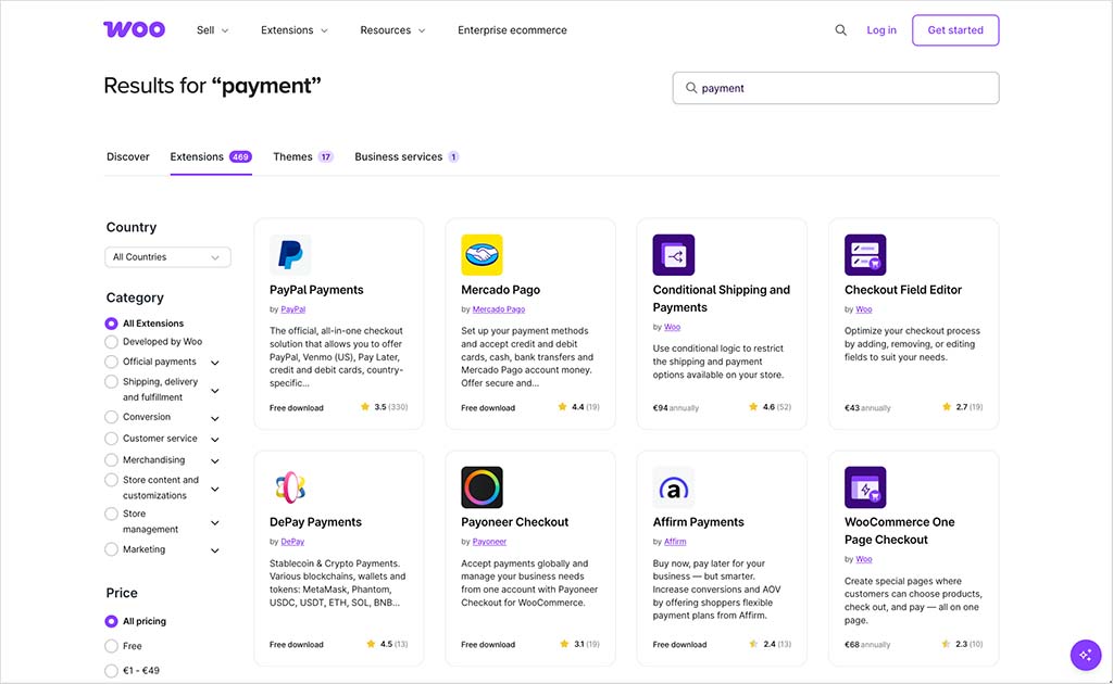WooCommerce payment gateways