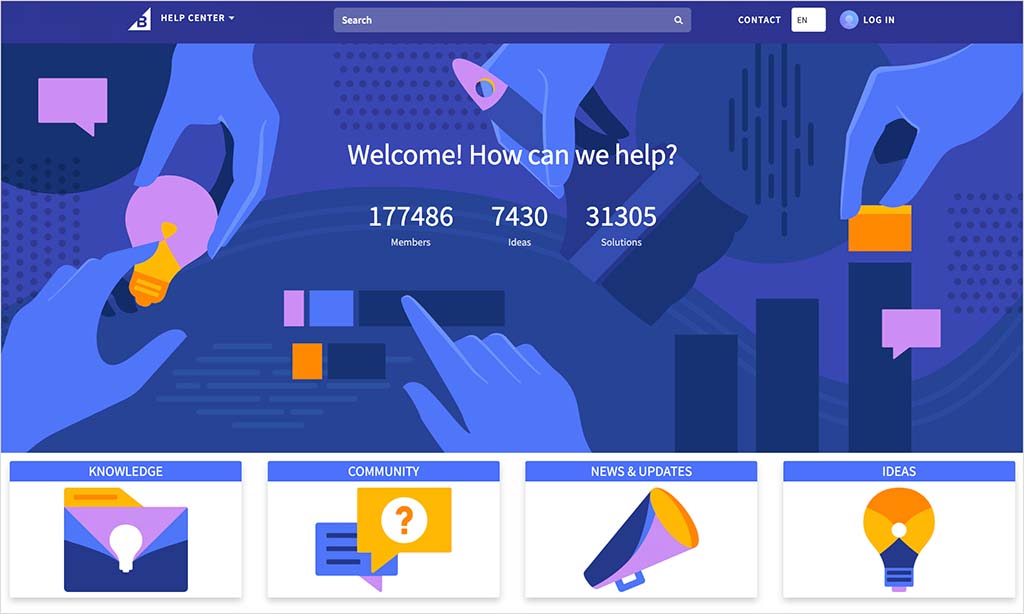 The BigCommerce help center
