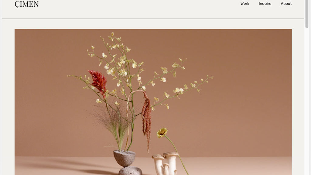 Squarespace template example