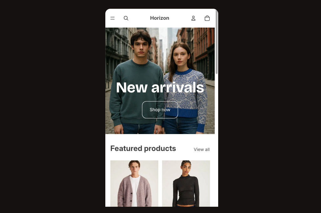 A responsive Shopify theme