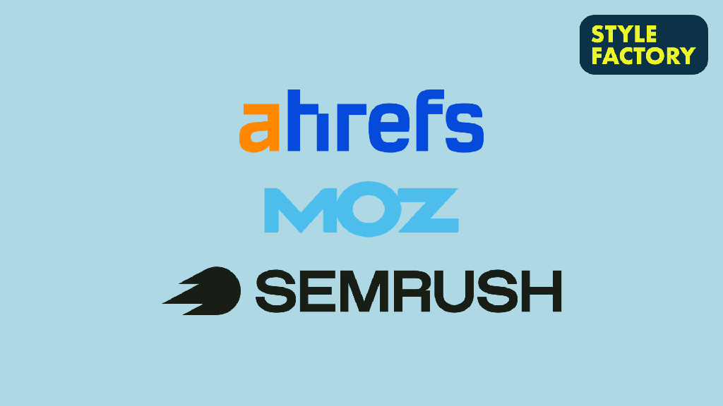 Ahrefs vs Moz vs Semrush (the three logos beside each other)