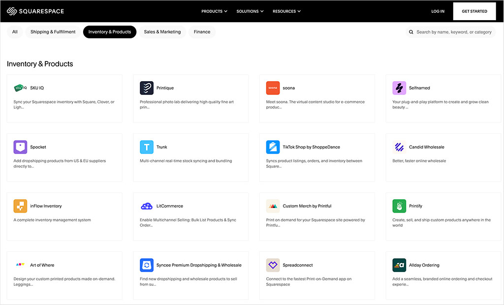 Squarespace dropshipping extensions