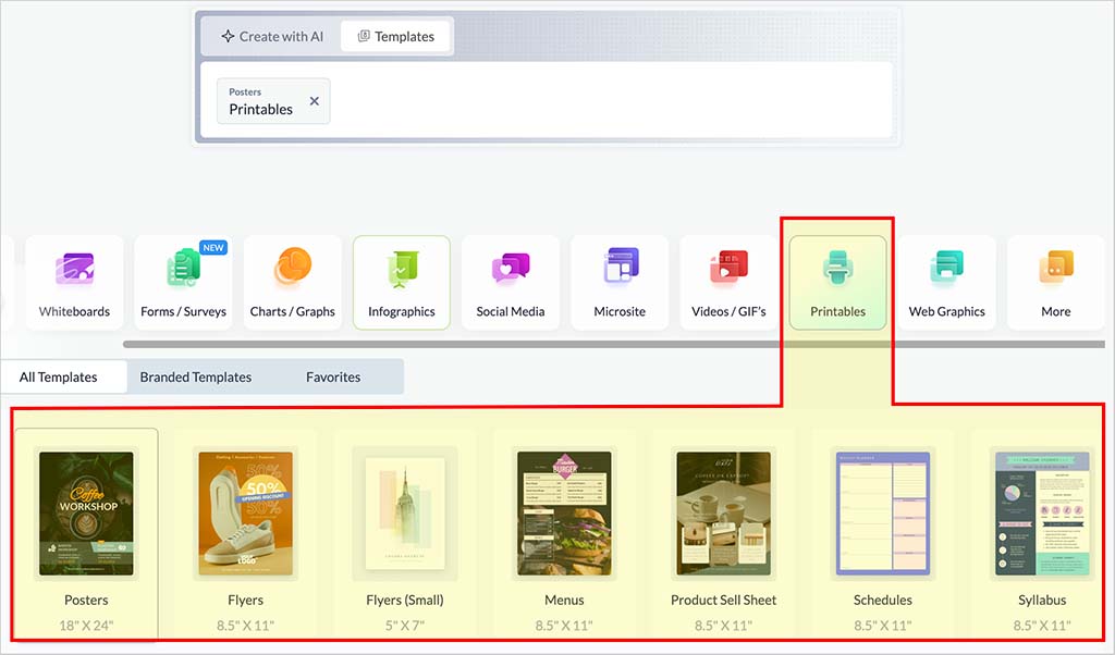 Visme Printables