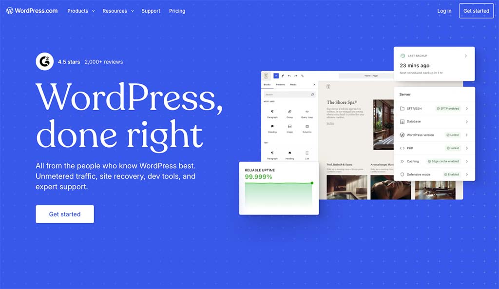 Hosted WordPress