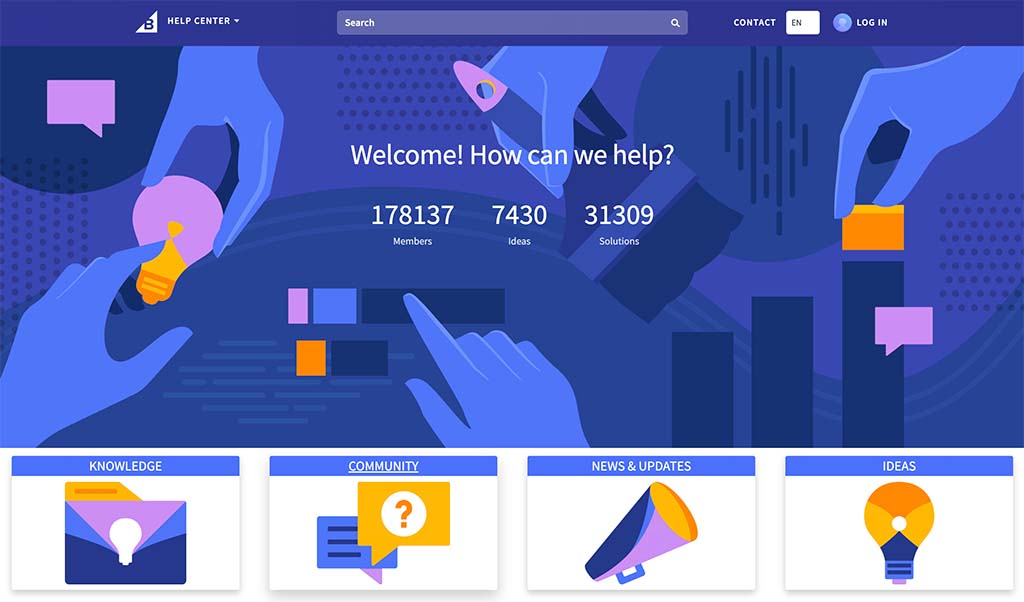 BigCommerce's help portal