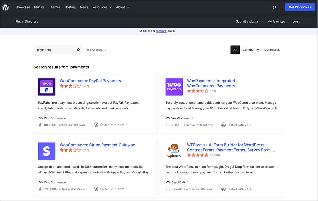 Some of the WooCommerce payment gateways you can use