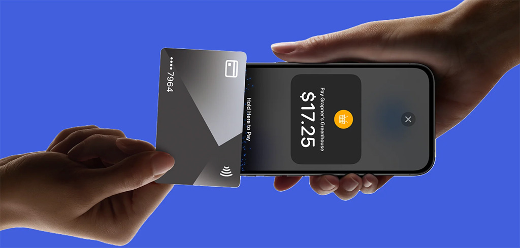 Tap to pay with iPhone.