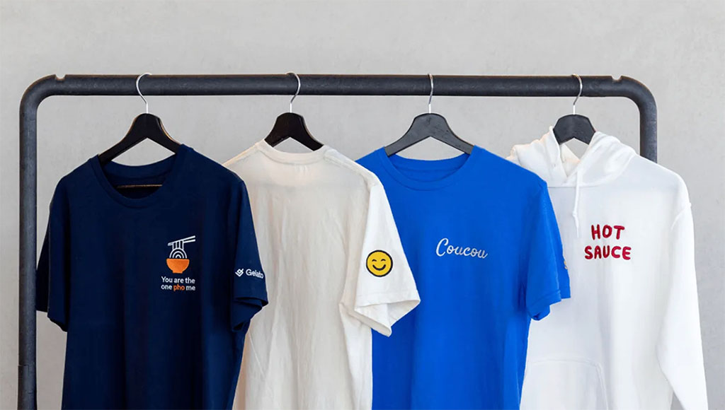 Gelato's embroidery features are capable of handling most commercial embroidery applications