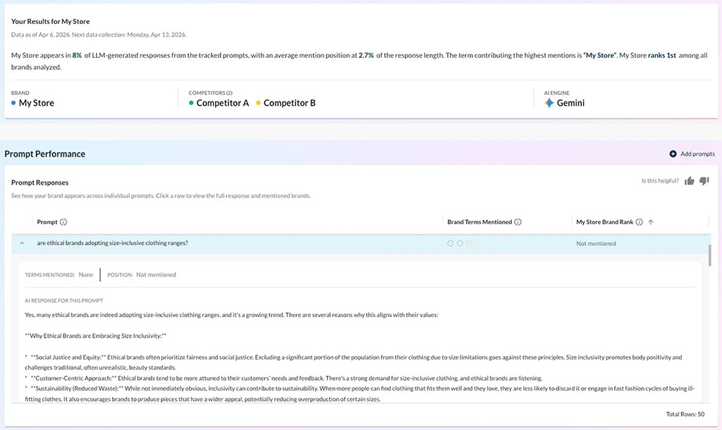 Conducting AI visibility research in Moz
